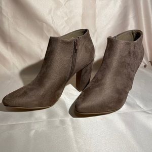 Forever21 Tan Booties